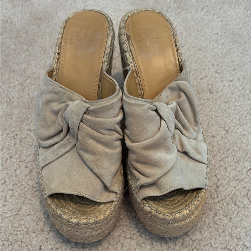 Marc Fisher Aida Espadrilles with Ruched Detail